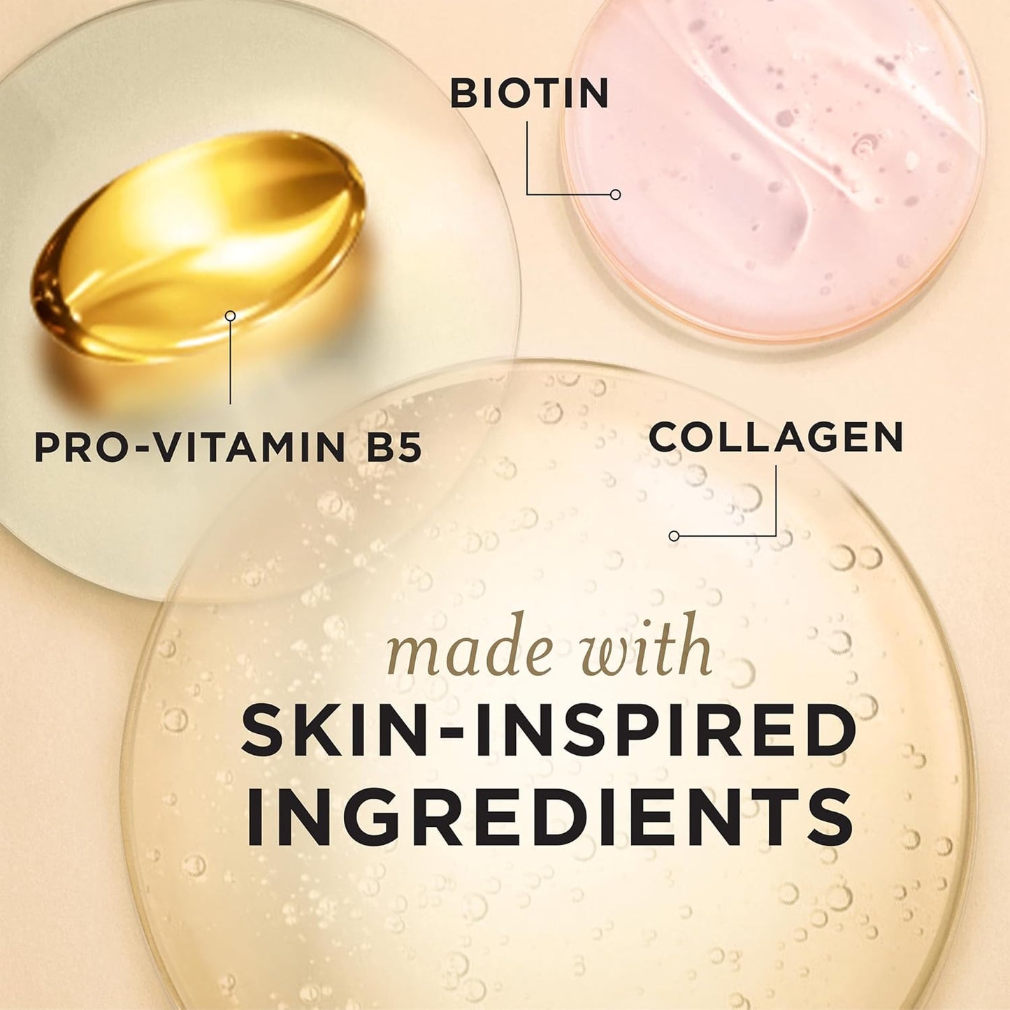 Pantene Infinite Lengths Shampoo, Sulfate Free with Biotin + Collagen, Strengthens Brittle Hair, Up to 90% Less Breakage, Safe for Color Treated Hair, Pro-V Miracles, Floral Scent, 30 Fl Oz