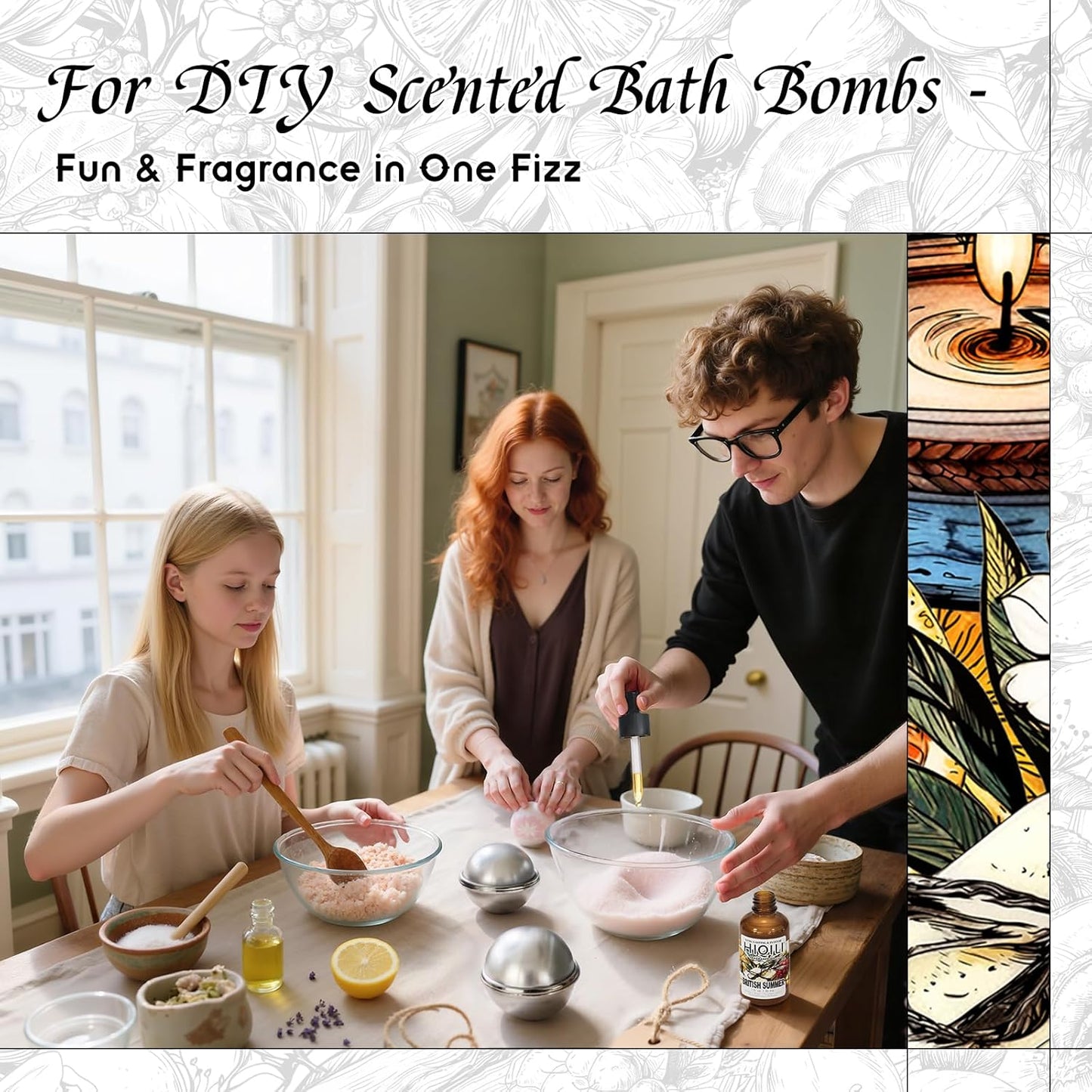 HIQILI British Summer Fragrance Oil for Diffuser, Inspired by Bvr.Berry Women Brit-Sumr, Candle & Soap Making, Bath Bombs - Fresh Sweet Notes, Long-Lasting Aroma - 1 Fl Oz