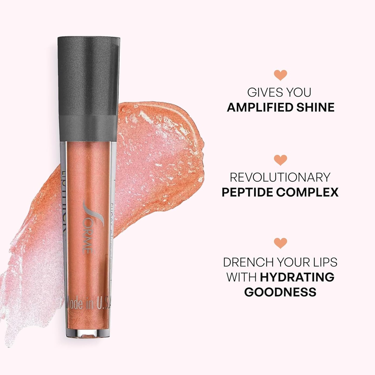 Sorme' Treatment Cosmetics Lip Thick Plumping Gloss, Diva