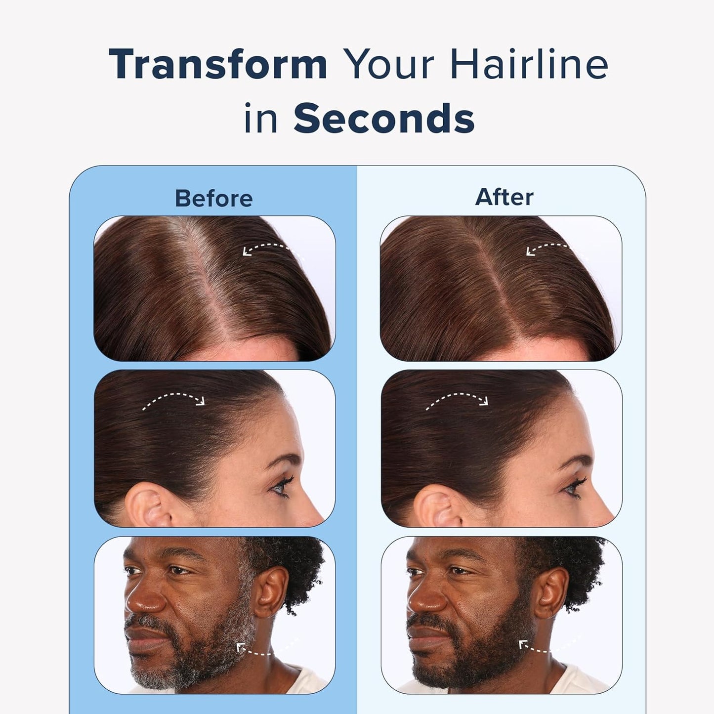 TRUHAIR Jumbo Color & Conceal Waterproof Root Touch Up Hair Color Concealer - Hair Cover up for Gray Coverage and Hairline Filling - 11 Hair Colors Available (Light Blonde)