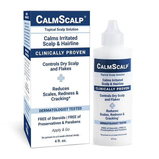 Scalp Serum | Scalp Itch Relief | Scalp Treatment | Exfoliates Scales and Flakes | Clinically Proven | Made in USA | 4 oz