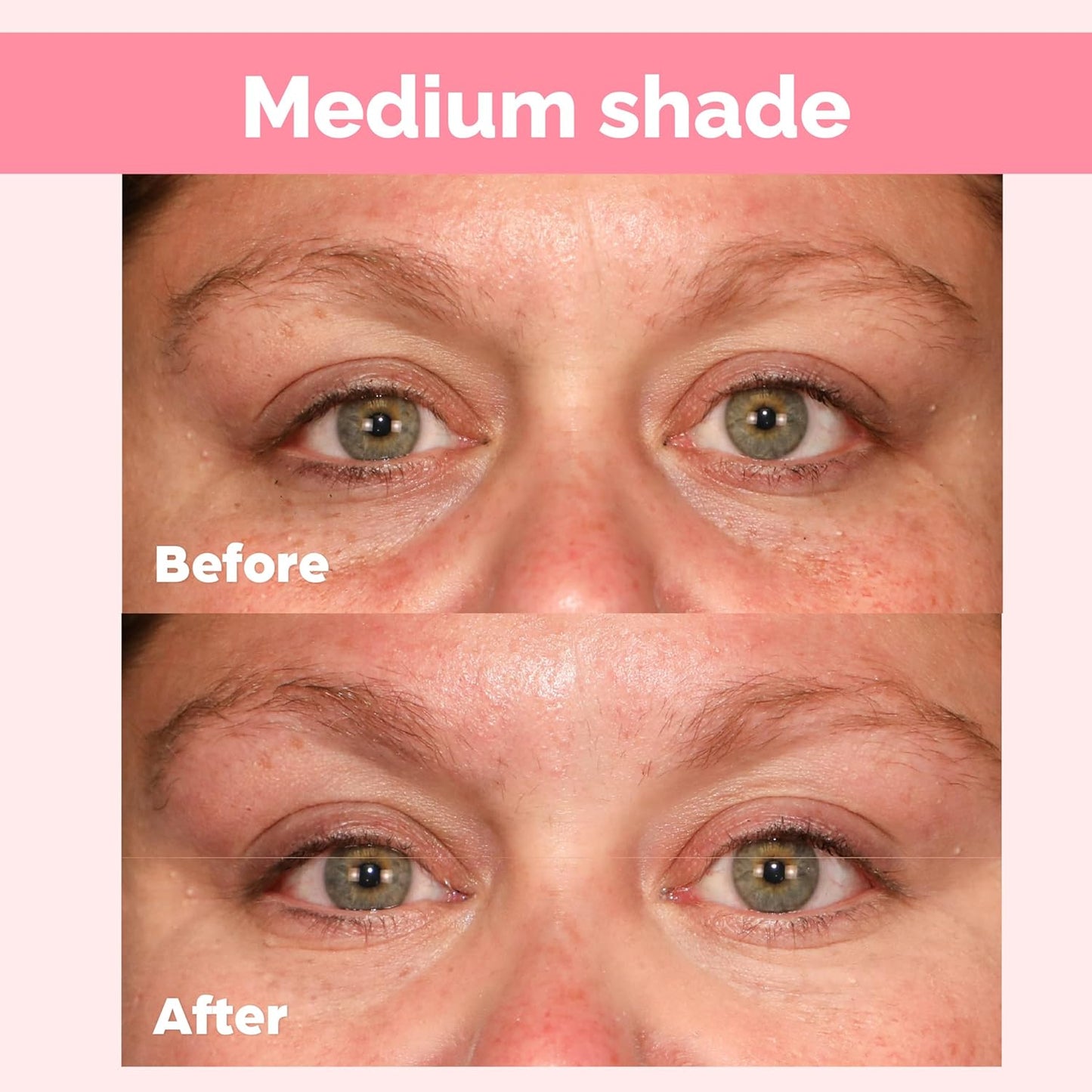 Elizabeth Mott Thank Me Later Under Eye Brightener & Primer – Hydrating Color Corrector for Dark Circles – Lightweight Concealer Base for Mature Skin, Medium Shade 5ml