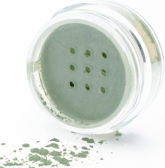 Beautiful Mint Julep Green Sparkle Single Loose Powder Eyeshadow; Vegan, Talc & Paraben Free