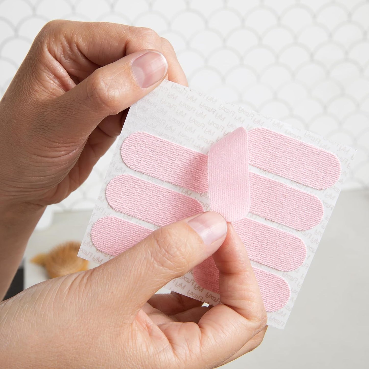 Face Tape Strips - 128 Pre-Cut Cotton Face Lifting Tape, Facial Tape, Overnight Anti Wrinkle Patches, Smile Line Patches, Frown Line Patches, Smoothing & Tightening - Latex Free.