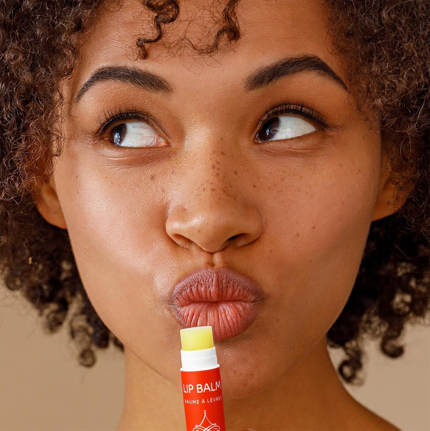 Tangerine Lip Balm, Vegan Set, Beeswax Free, with Organic Jojoba and Avocado Oil, Candelilla Wax, and Vitamin E, Natural Moisturizer For Dry, Chapped, or Cracked Lips, 3 Tube Set