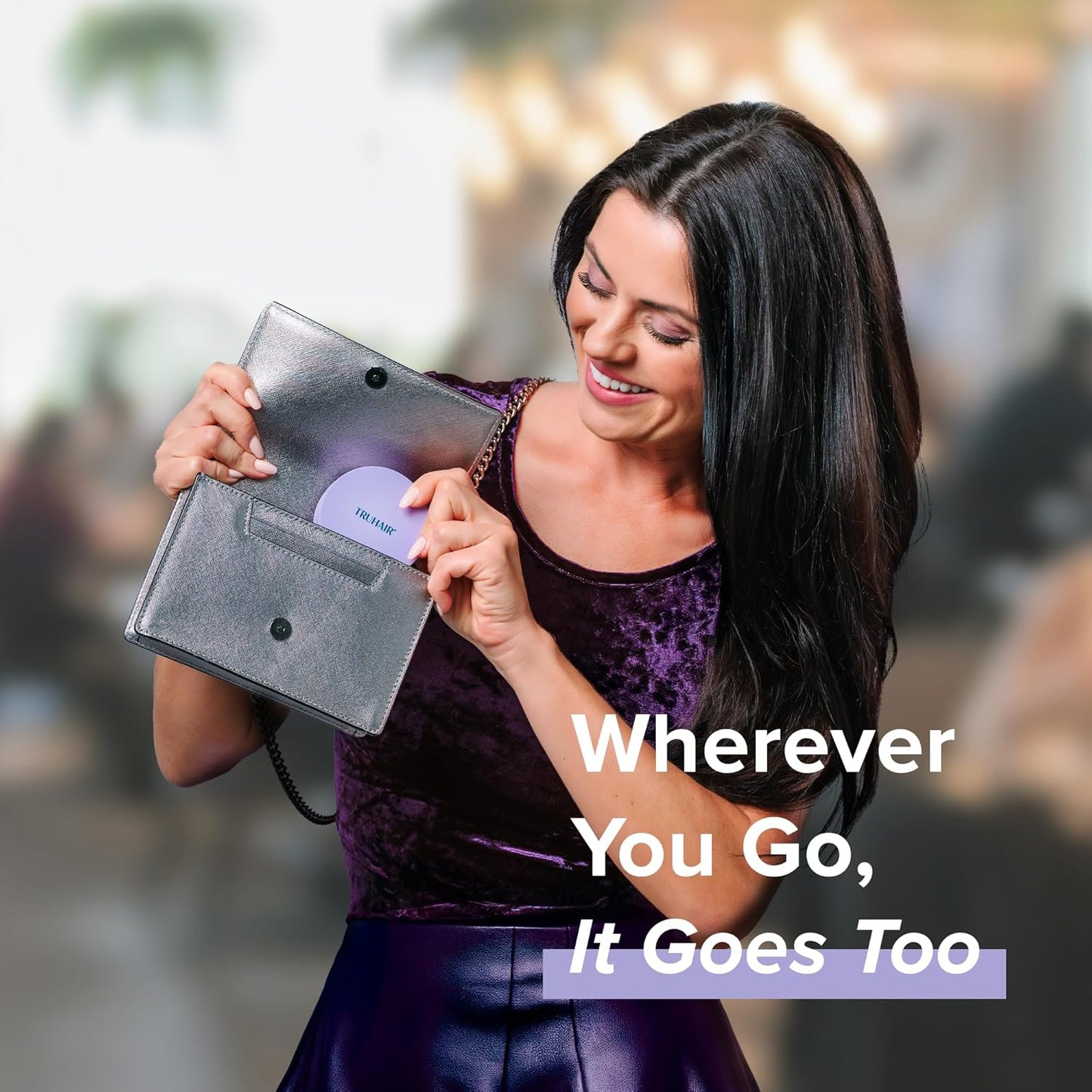 TRUHAIR Root & Scalp Cover Up Refill, Waterproof Pressed Powder for Gray Coverage, Bald Spots & Thinning Hair, Root Touch Up Color, 0.35 oz (Darkest Brown)