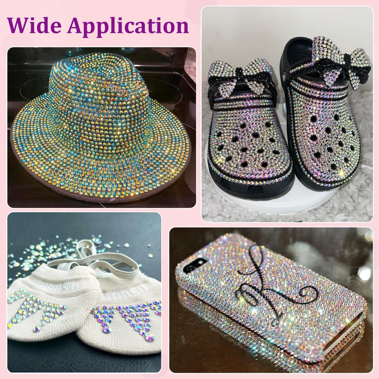 30000Pcs Resin Rhinestones for Bedazzling with Tweezers, AB Rhinestones for Crafting with B7000 Jewelry Glue for DIY Crafts Clothing Tumblers Shoes Fabric Nail Art