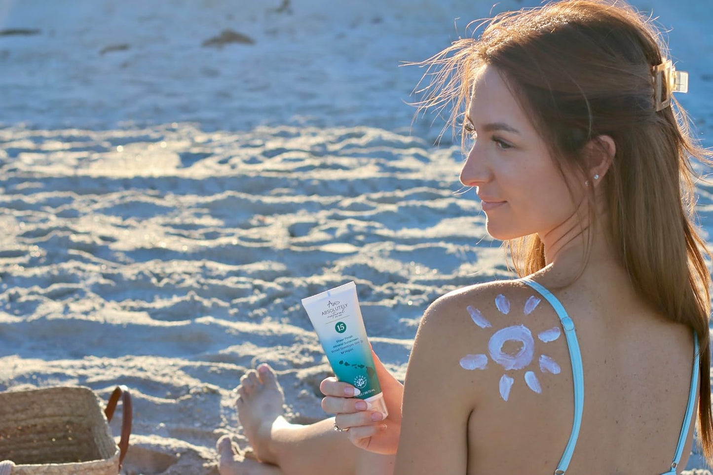 SPF 15 Mineral Sunscreen - Broad Spectrum Water Resistant Moisturizer Lotion For Body & Face - With Non-Nano Zinc Oxide, Vitamin E, & Antioxidants - Made in USA, 3 Oz