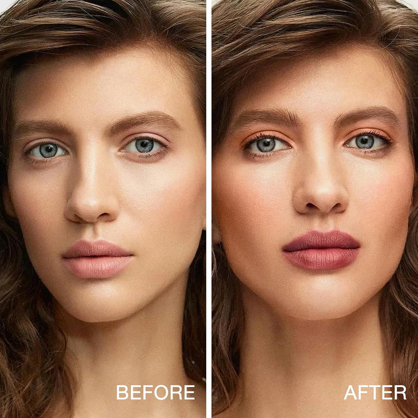 Boobeen Soft Matte Bronzer, Contour Palette for Face, Bronzing & Blush Powder for Contouring, Long-lasting & Buildable Bronzed Shimmer