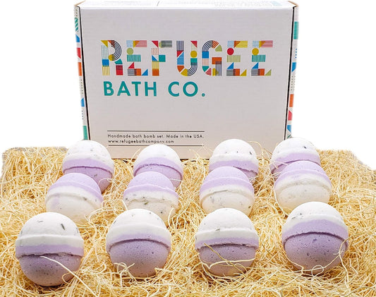 Variety Pack Bath Bombs (12 Pack Lavender)