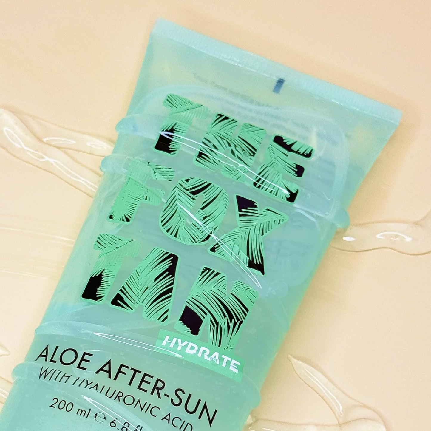 THE FOX TAN Aloe After-Sun Gel, Cooling, Soothing & Hydrating for Sunburnt & Dry Skin, Promotes Long-Lasting Tans, Vegan & Cruelty-Free, 200mL