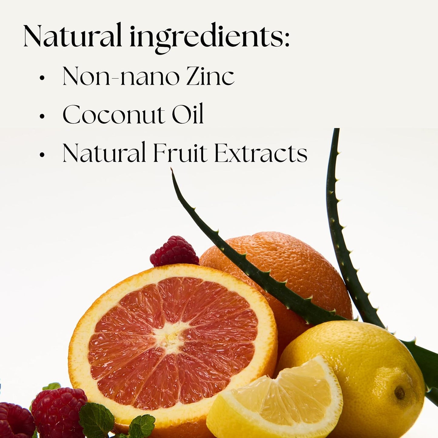 SPF 50 Mineral Sunscreen - Reef Friendly, Ocean Safe, Vegan Sunscreen Lotion for All Ages, No White Residue, Water-Resistant, 3.4 fl oz