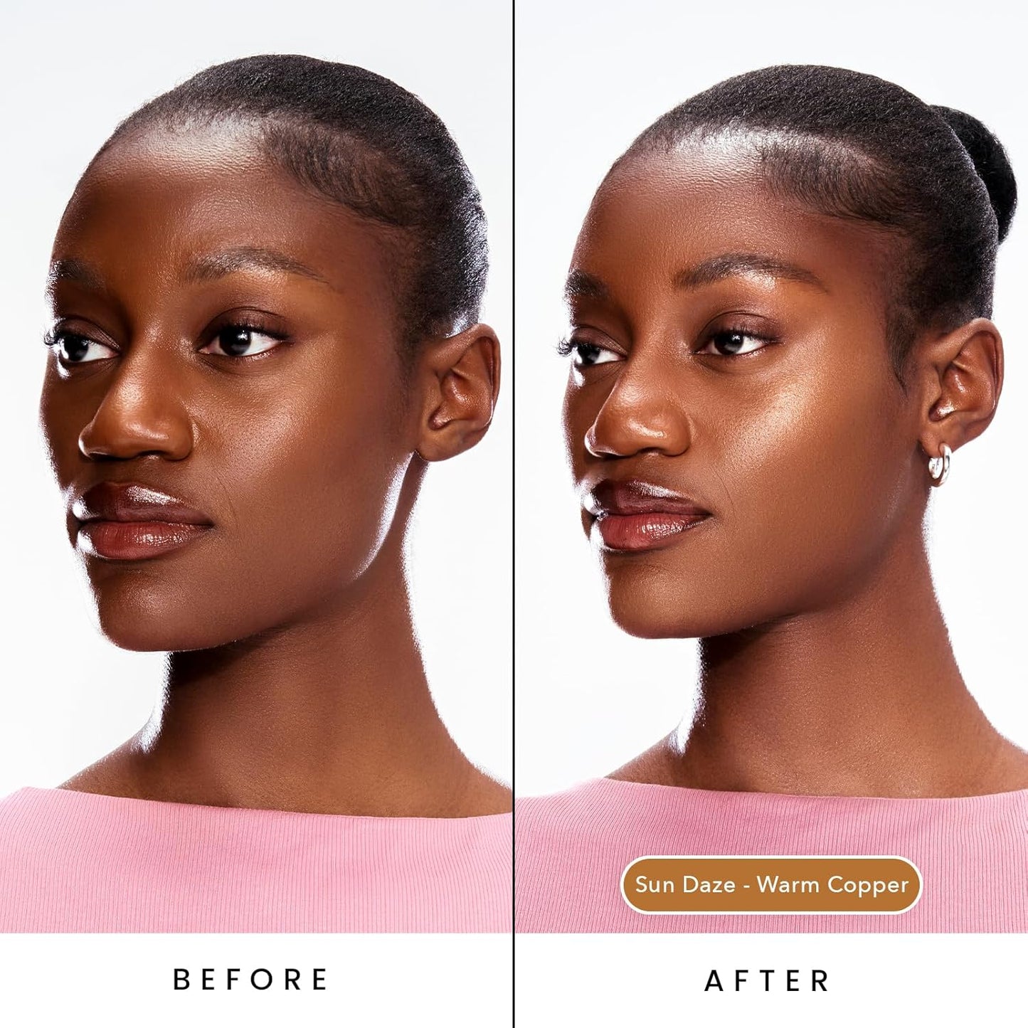 Sacheu Liquid Glow STAY-N Liquid Highlighter & Illuminator Makeup — 30ml Long Lasting Luminous Glow Lightweight Dewy Finish, Sun Daze