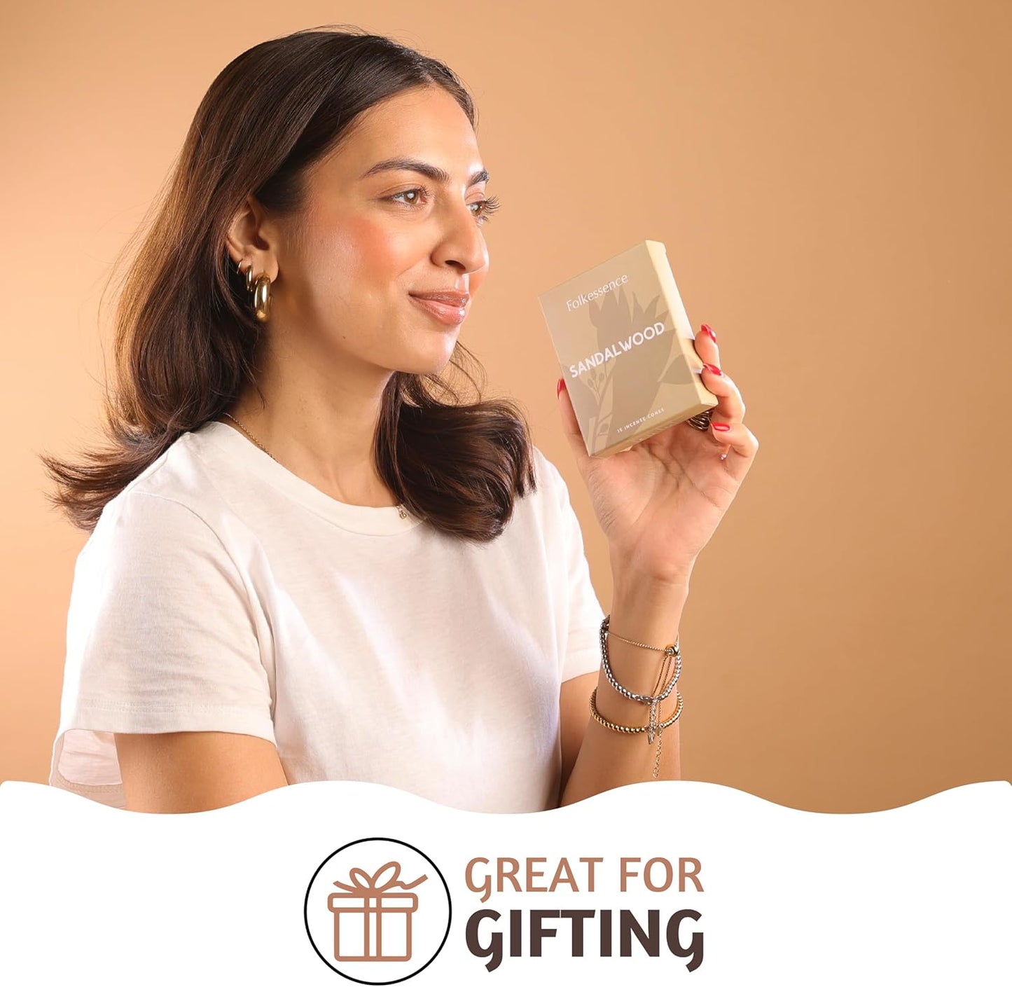 Folkulture Incense Cones Scented, Set of 2 Frankincense & Sandalwood Inscents-Cones (30 Cones), Variety Pack of Insence Cones for Relaxation, Aromatherapy & Air Purification