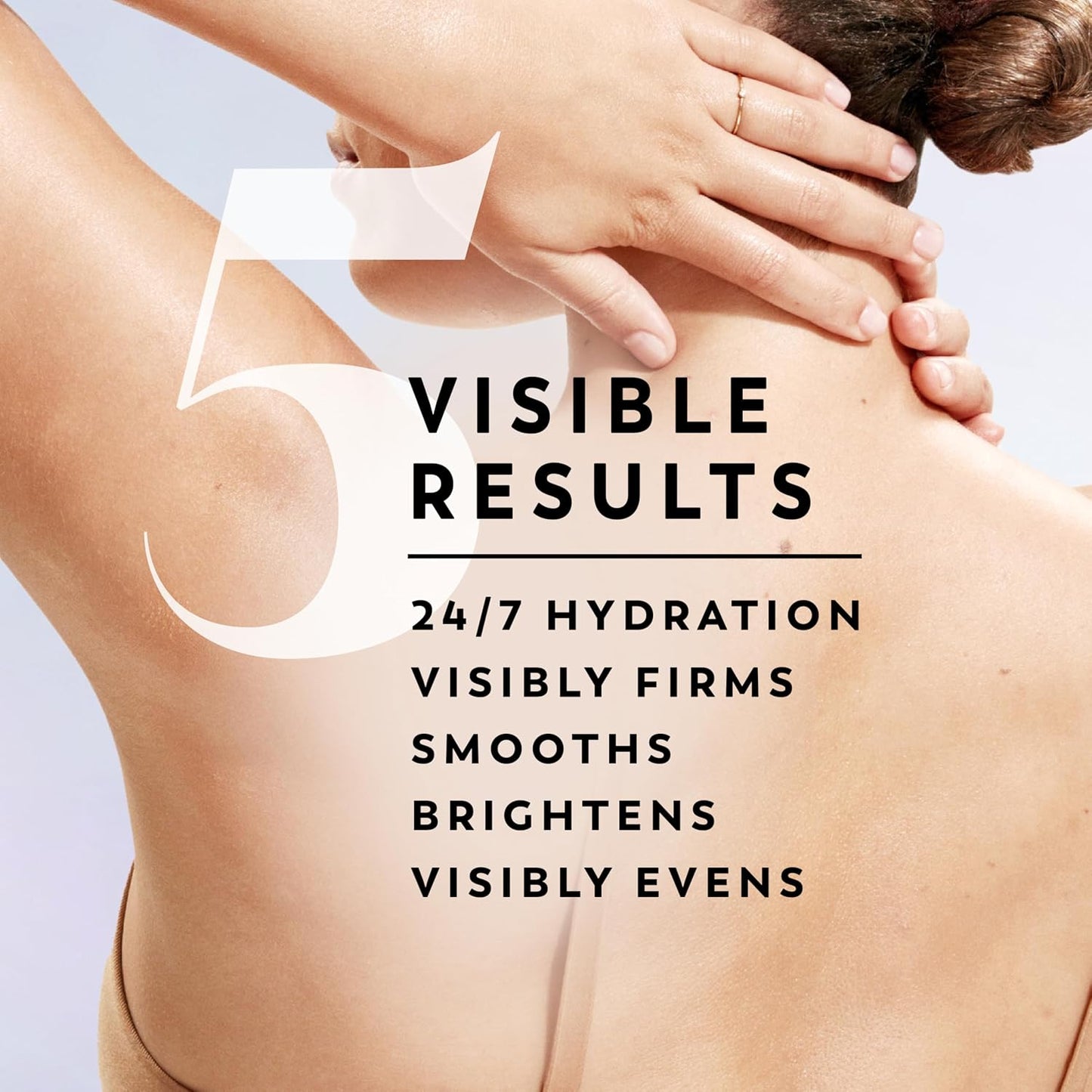 Olay Super Serum Hand & Body Lotion for Dry Skin, 24hr Long Lasting Hydration, 5+ Ingredient Serum Complex for Bright Even Firm Luminous Skin, Sweet Vanilla & Soft Wood Scent, 18.5 fl oz