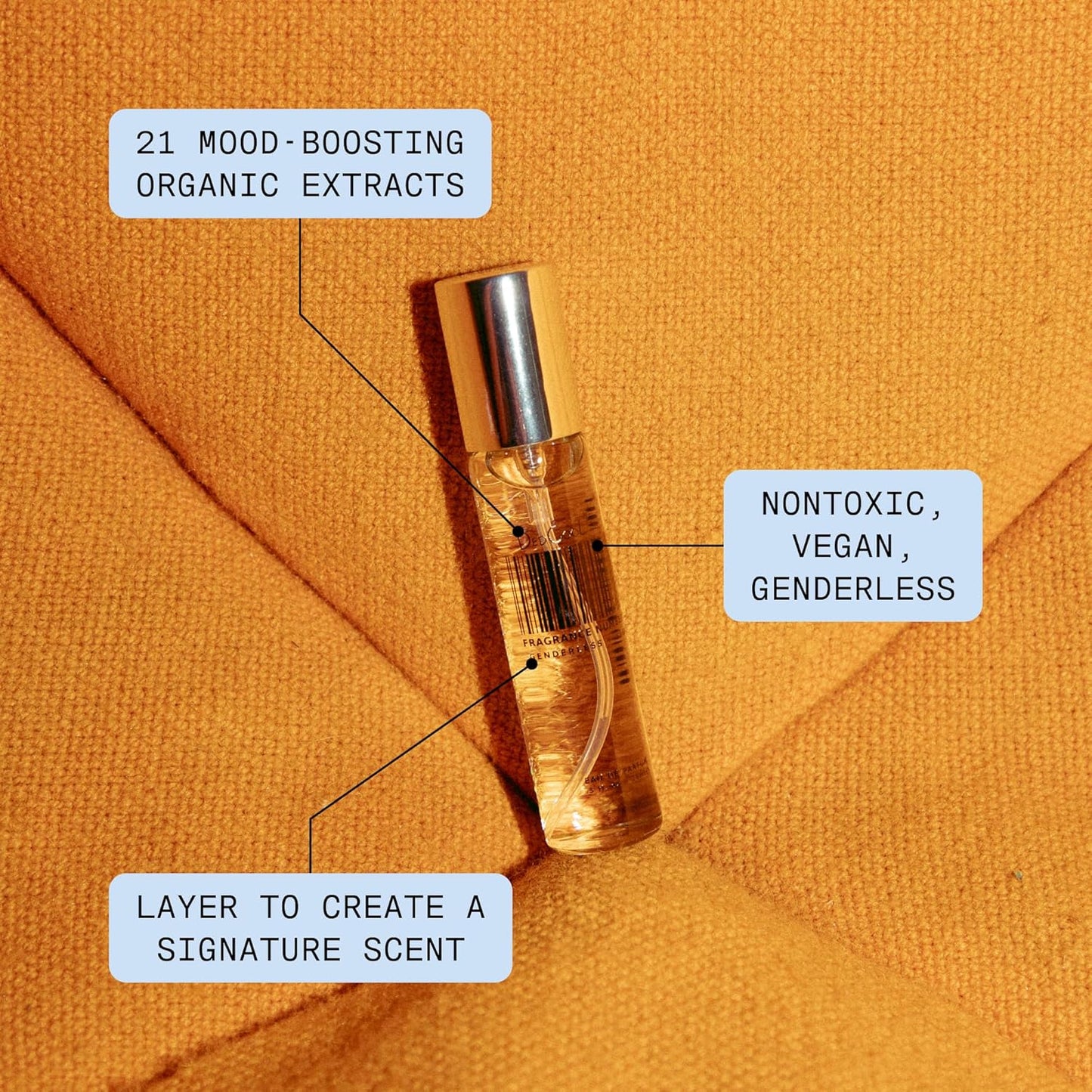 DedCool Eau de Parfum Roll On | Xtra Milk | Genderless Luxury Fragrance | Bergamot, White Musk & Amber | Non-Toxic, Vegan | Long-Lasting Perfume for Men & Women | Clean, Sophisticated Aroma | 15 mL