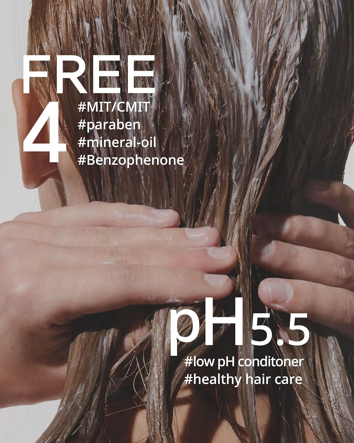 SAN TTEUT Scalp Refreshment Hair Conditioner - pH 5.5 Keratin & Protein Perfumed Conditioner for Hair Loss Relief, Scalp Clarifying, Mint & White Musk Scent - Paraben Free - 17 fl.oz